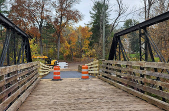 Image of Skippack Creek Trail Bridge park in Collegeville, Pennsylvania, United States Image of Skippack Creek Trail Bridge park in collegeville, pennsylvania, united-states