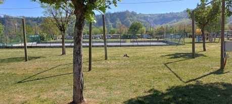 Image of Camping La Cascina park in Bastia Mondovì, Piedmont, Italy Image of Camping La Cascina park in bastia-mondovi, piedmont, italy