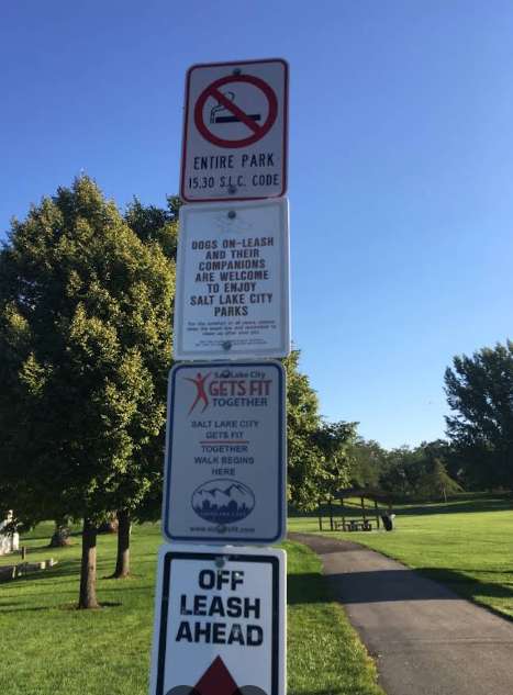Image of Cottonwood Dog Park park in Salt Lake City, Utah, United States Image of Cottonwood Dog Park park in Salt Lake City, Utah, United States