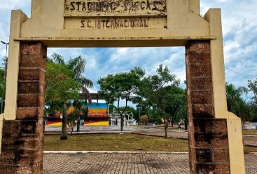 Image of Parcão park in São Borja, South, Brazil Image of Parcão park in sao-borja, south, brazil