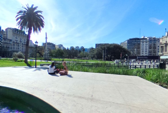 Image of Plaza Tribunales park in Pergamino, Buenos Aires, Argentina Image of Plaza Tribunales park in pergamino, buenos-aires, argentina