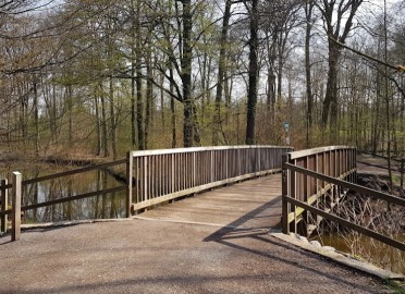 Image of Schutzgebiet Bäche im Linnert und Rietwiesen park in Munster, Hessen, Germany Image of Schutzgebiet Bäche im Linnert und Rietwiesen park in munster, hessen, germany