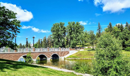 Image of Linden Woods Park park in Winnipeg, Manitoba, Canada Image of Linden Woods Park park in winnipeg, manitoba, canada
