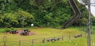 Image of 十六島風車公園 park in Izumo, Shimane, Japan Image of 十六島風車公園 park in izumo, shimane, japan