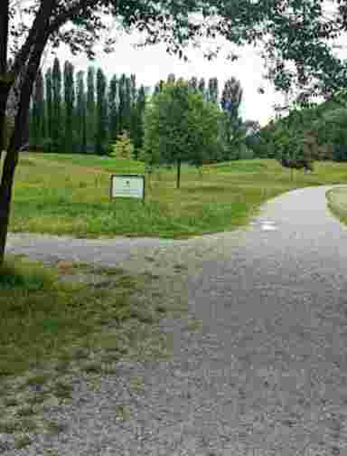 Image of Parco Adda Mallero Renato Bartesaghi park in Sondrio, Lombardia, Italy Image of Parco Adda Mallero Renato Bartesaghi park in sondrio, lombardia, italy