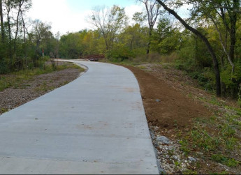 Image of Cato Springs Trail Corridor park in Fayetteville, Arkansas, United States Image of Cato Springs Trail Corridor park in fayetteville, arkansas, united-states
