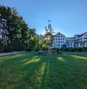 Image of Park am Wasser park in Zurich, Zurich, Switzerland Image of Park am Wasser park in zurich, zurich, switzerland