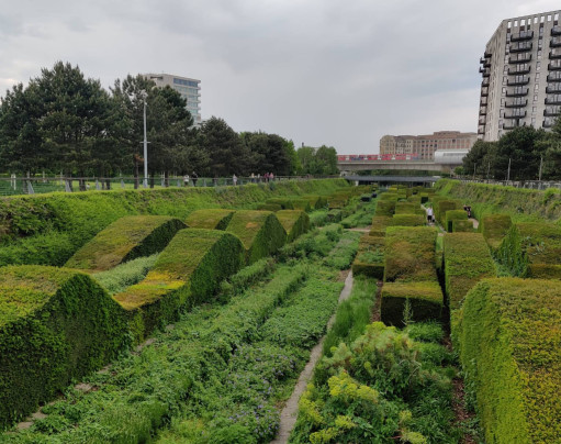 Image of Thames Barrier Park park in London, England, United Kingdom Image of Thames Barrier Park park in london, england, united-kingdom