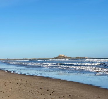 Image of Ross Sands park in Northumberland, Northumberland, United Kingdom Image of Ross Sands park in northumberland, northumberland, united-kingdom