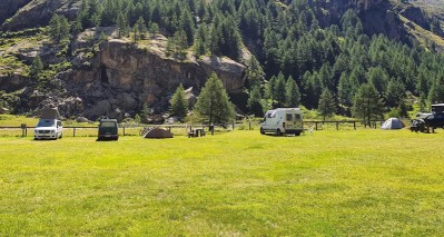 Image of Camping Pont Breuil Di Blanc Remo E C. Snc park in Valsavarenche, Aosta Valley, Italy Image of Camping Pont Breuil Di Blanc Remo E C. Snc park in valsavarenche, aosta-valley, italy
