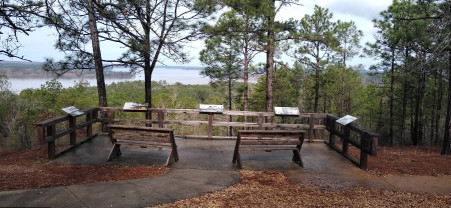 Image of Cherokee Ridge Alpine Trail park in Dadeville, Alabama, United States Image of Cherokee Ridge Alpine Trail park in dadeville, alabama, united-states