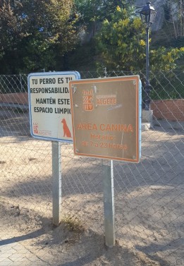 Image of Área canina Algete park in Algete, Madrid, Spain Image of Área canina Algete park in algete, madrid, spain