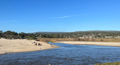 Image of Carmel Meadows Trailhead park in Carmel-by-the-Sea, California, United States Image of Carmel Meadows Trailhead park in carmel-by-the-sea, california, united-states