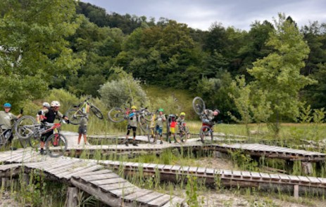 Image of Bikepark StonePit Holderbank park in Holderbank, Aargau, Switzerland Image of Bikepark StonePit Holderbank park in holderbank, aargau, switzerland