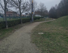 Image of il Giardino del Gigante park in Cento, Emilia-Romagna, Italy Image of il Giardino del Gigante park in cento, emilia-romagna, italy