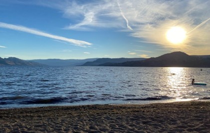 Image of Boyce-Gyro Beach Park park in Kelowna, British Columbia, Canada Image of Boyce-Gyro Beach Park park in kelowna, british-columbia, canada
