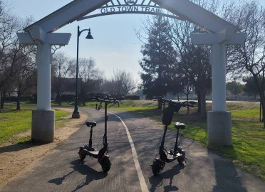 Image of O. T. Clovis Trail park in Clovis, California, United States Image of O. T. Clovis Trail park in clovis, california, united-states