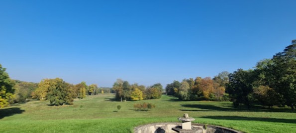 Image of Dobai Erdődy-kastélypark park in Veszprem, Veszprem, Hungary Image of Dobai Erdődy-kastélypark park in veszprem, veszprem, hungary