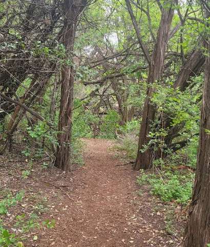 Image of Trotwood Entrance, Copperfield Nature Trails park in Austin, Minnesota, United States Image of Trotwood Entrance, Copperfield Nature Trails park in austin, minnesota, united-states