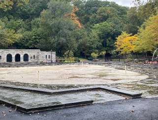 Image of Fort Tryon Park park in New York, New York, United States Image of Fort Tryon Park park in new-york, new-york, united-states