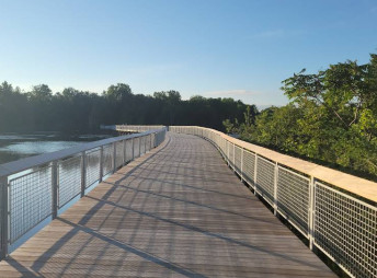 Image of Boardman Lake Trail park in Traverse City, Michigan, United States Image of Boardman Lake Trail park in traverse-city, michigan, united-states