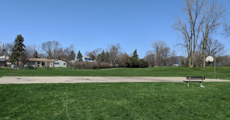 Image of Brecon Park Baseball Field park in Saline, Michigan, United States Image of Brecon Park Baseball Field park in saline, michigan, united-states