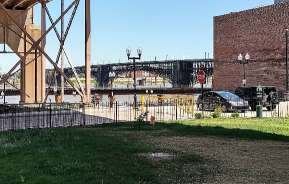 Image of Lacledes Landing Dog Park park in St. Louis, Michigan, United States Image of Lacledes Landing Dog Park park in st-louis, michigan, united-states