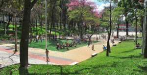 Image of Praça da Moça park in Diadema, Southeast, Brazil Image of Praça da Moça park in diadema, southeast, brazil