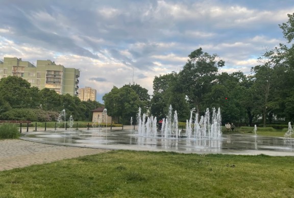 Image of Park Znicza park in Warsaw, Warsaw, Poland Image of Park Znicza park in warsaw, warsaw, poland