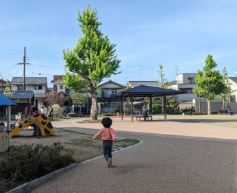 Image of 上堀川公園 park in Kyoto, Kyoto, Japan Image of 上堀川公園 park in kyoto, kyoto, japan