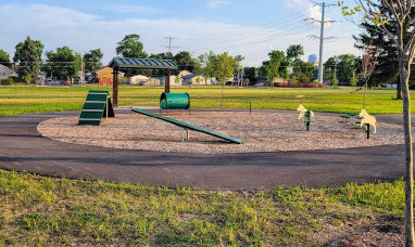 Image of Romeo Crossing Park park in Romeoville, Illinois, United States Image of Romeo Crossing Park park in romeoville, illinois, united-states