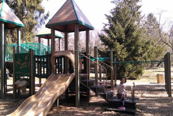 Image of Spring Lake Park park in Lincolnshire, Illinois, United States Image of Spring Lake Park park in lincolnshire, illinois, united-states