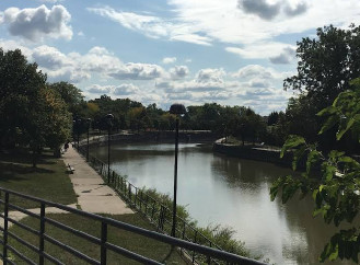 Image of Riverbank Park park in Flint, Michigan, United States Image of Riverbank Park park in flint, michigan, united-states