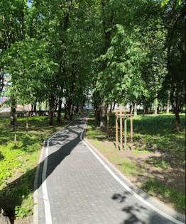 Image of Park Karola Ferdynanda Wazy park in Wyszkow, Mazowieckie, Poland Image of Park Karola Ferdynanda Wazy park in wyszkow, mazowieckie, poland
