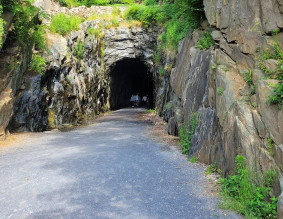 Image of Blue Ridge Tunnel Trail, East Trailhead park in Afton, New York, United States Image of Blue Ridge Tunnel Trail, East Trailhead park in afton, new-york, united-states