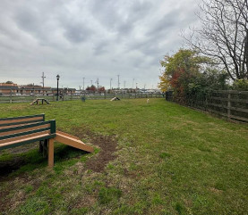 Image of Civic Center Dog Park park in Carteret, New Jersey, United States Image of Civic Center Dog Park park in carteret, new-jersey, united-states