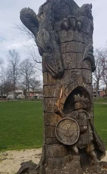 Image of Village Green Park park in Great Neck, New York, United States Image of Village Green Park park in great-neck, new-york, united-states