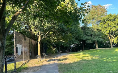 Image of Schick Park park in Brookline, Massachusetts, United States Image of Schick Park park in brookline, massachusetts, united-states