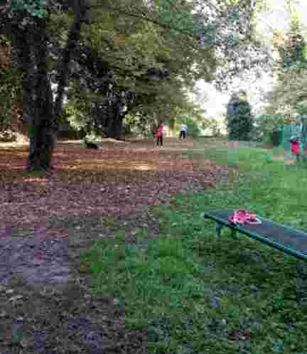Image of Area Cani Piove di Sacco park in Piove di Sacco, Veneto, Italy Image of Area Cani Piove di Sacco park in piove-di-sacco, veneto, italy