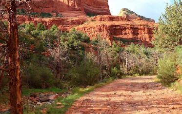 Image of Schnebly Hill Trailhead park in Sedona, Arizona, United States Image of Schnebly Hill Trailhead park in sedona, arizona, united-states