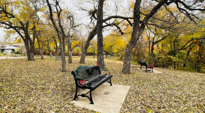 Image of Prairie Creek Waterfall park in Richardson, Texas, United States Image of Prairie Creek Waterfall park in richardson, texas, united-states