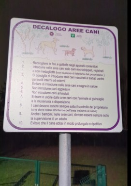 Image of Area Cani Grumellina park in Bergamo, Bergamo, Italy Image of Area Cani Grumellina park in bergamo, bergamo, italy