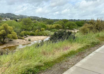 Image of Salinas River Walk park in Paso Robles, California, United States Image of Salinas River Walk park in paso-robles, california, united-states