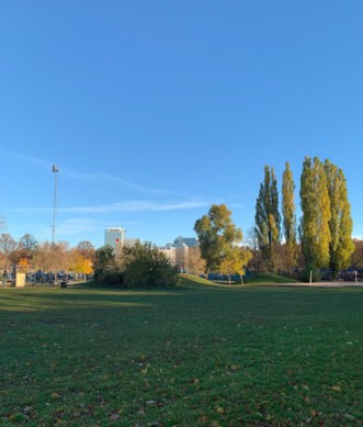 Image of Skytteholm Field park in Solna, Kalmar, Sweden Image of Skytteholm Field park in solna, kalmar, sweden