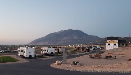 Image of Rollin' Home RV Park park in Nephi, Utah, United States Image of Rollin' Home RV Park park in nephi, utah, united-states