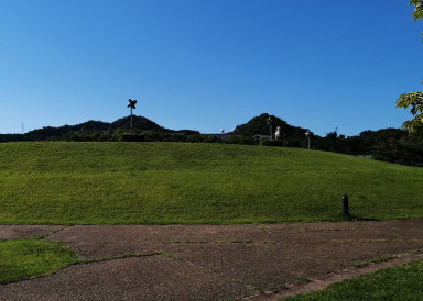 Image of 風の丘公園 park in Matsue, Shimane, Japan Image of 風の丘公園 park in matsue, shimane, japan
