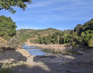 Image of Stevens Canyon Trail park in Cupertino, California, United States Image of Stevens Canyon Trail park in cupertino, california, united-states