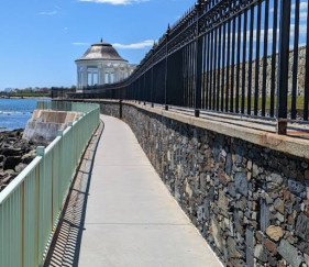 Image of Cliff Walk – The Breakers park in Newport, Kentucky, United States Image of Cliff Walk – The Breakers park in newport, kentucky, united-states