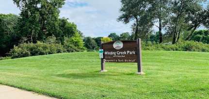 Image of Winding Creek Park park in Naperville, Illinois, United States Image of Winding Creek Park park in naperville, illinois, united-states