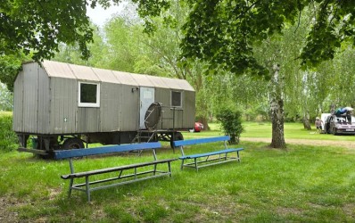 Image of Oderbruch Camp Zechin park in Zechin, Brandenburg, Germany Image of Oderbruch Camp Zechin park in zechin, brandenburg, germany
